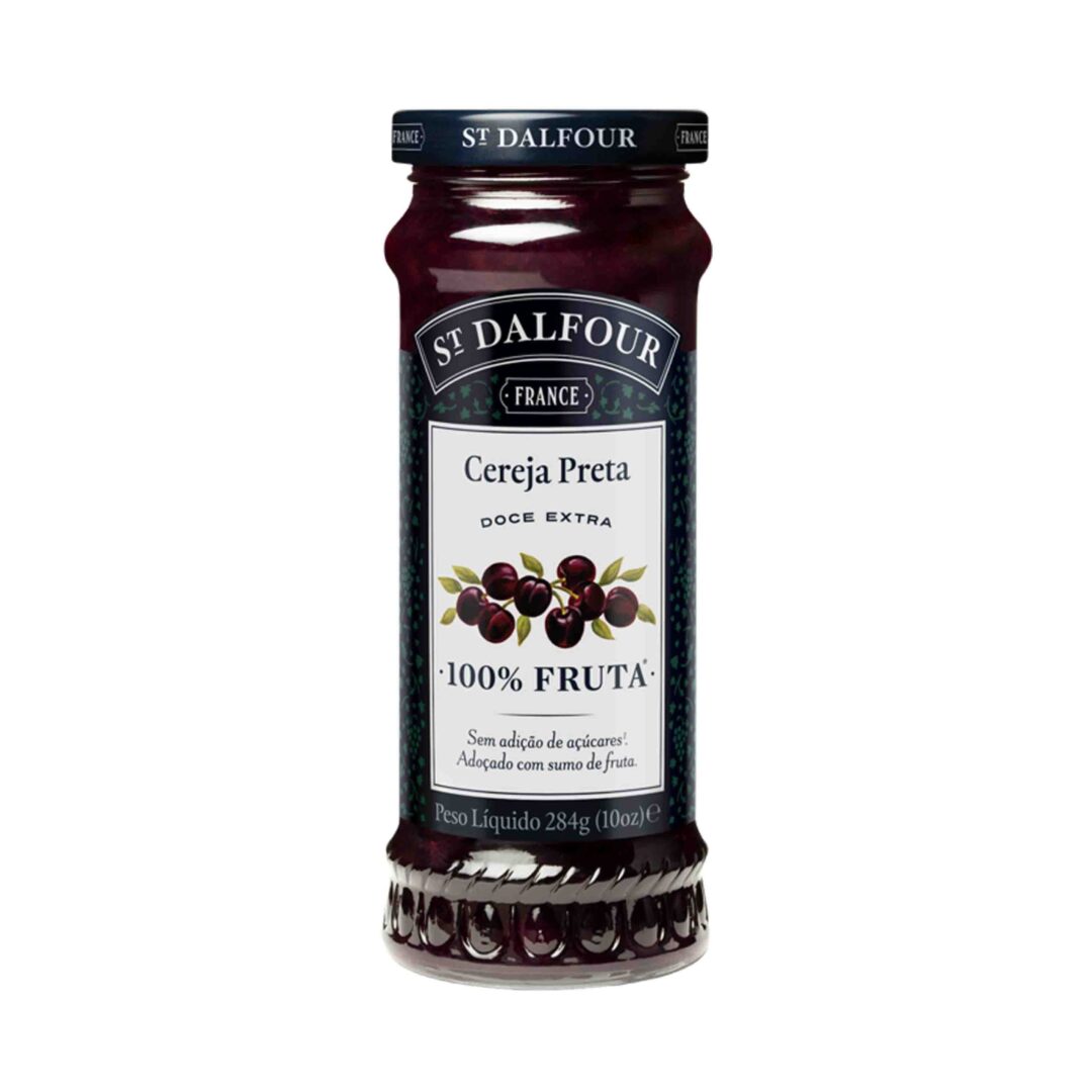 St. Dalfour Cereja Preta Doce 100% Fruta