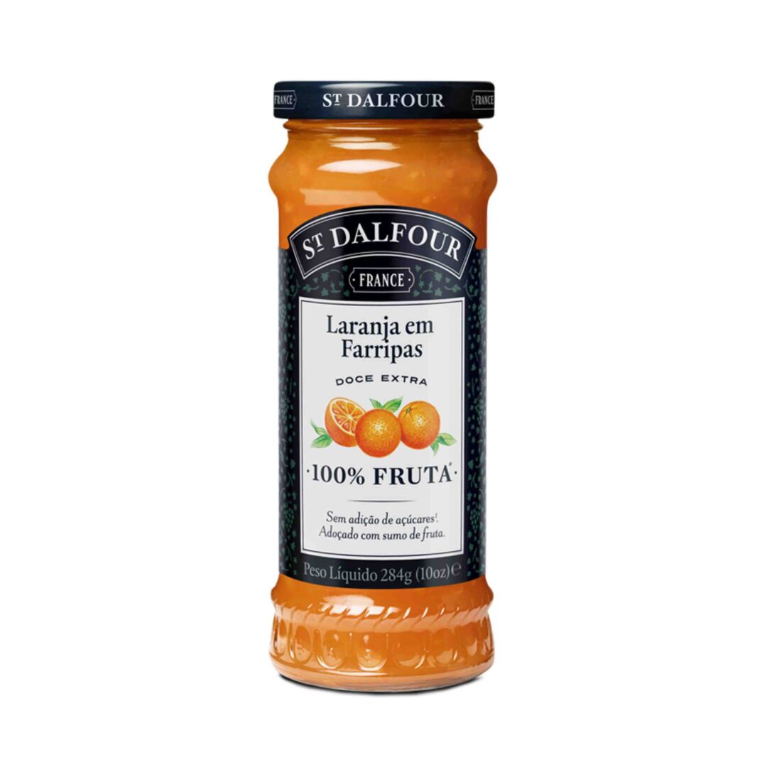 St. Dalfour Laranja em Farripas Doce 100% Fruta